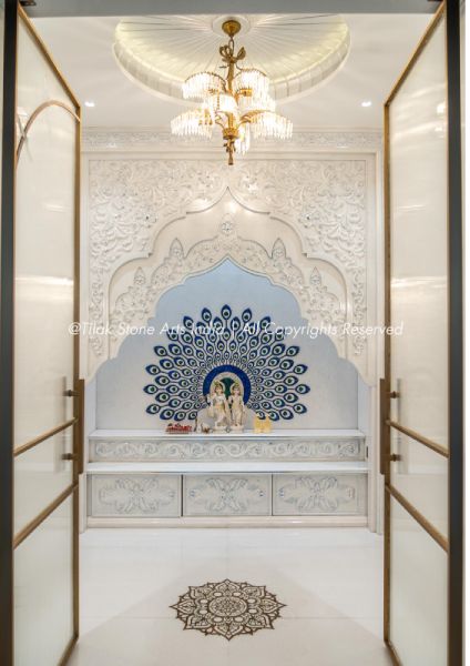 The Psychology of Calmness: Why Marble Feels Spiritually Soothing in Pooja Spaces