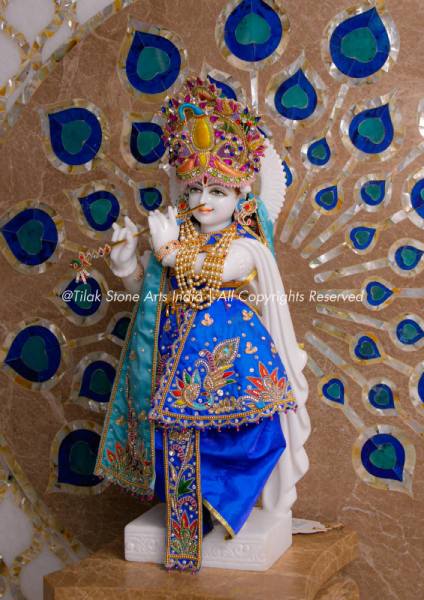 Krishna mandir design